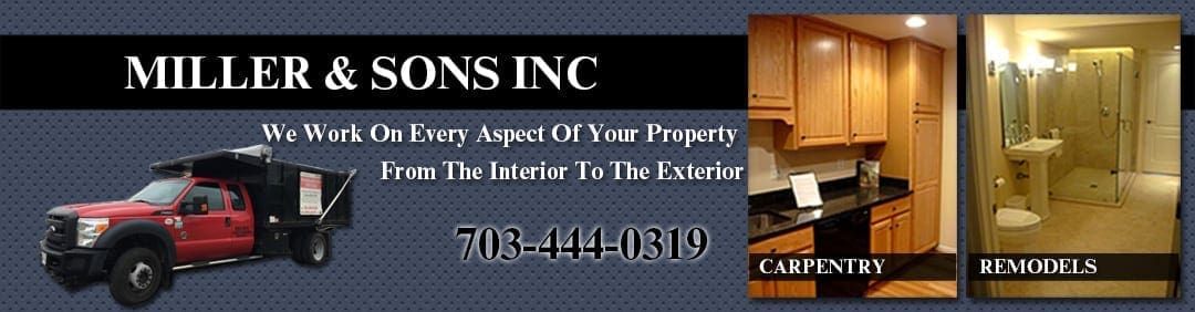 Miller & Sons Inc. - We work on every aspect of your property from the interior to the exterior
