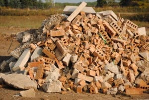Construction debris removal
