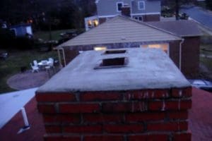 view of the roof-top of home after improvements