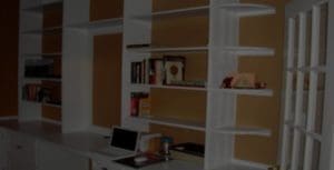view of the study room after home remodeling