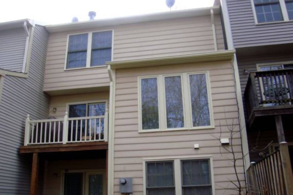 front view of the house after renovation and remodeling